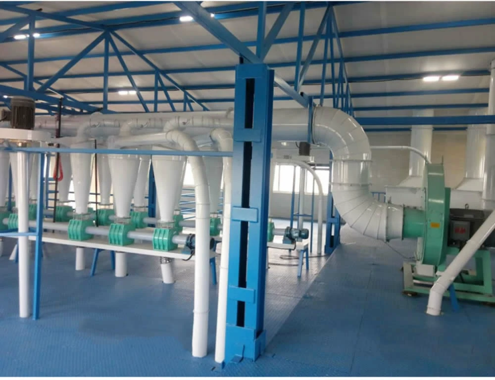 100 tpd top design wheat grinding flour milling plant